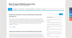Desktop Screenshot of middleburgarts.org